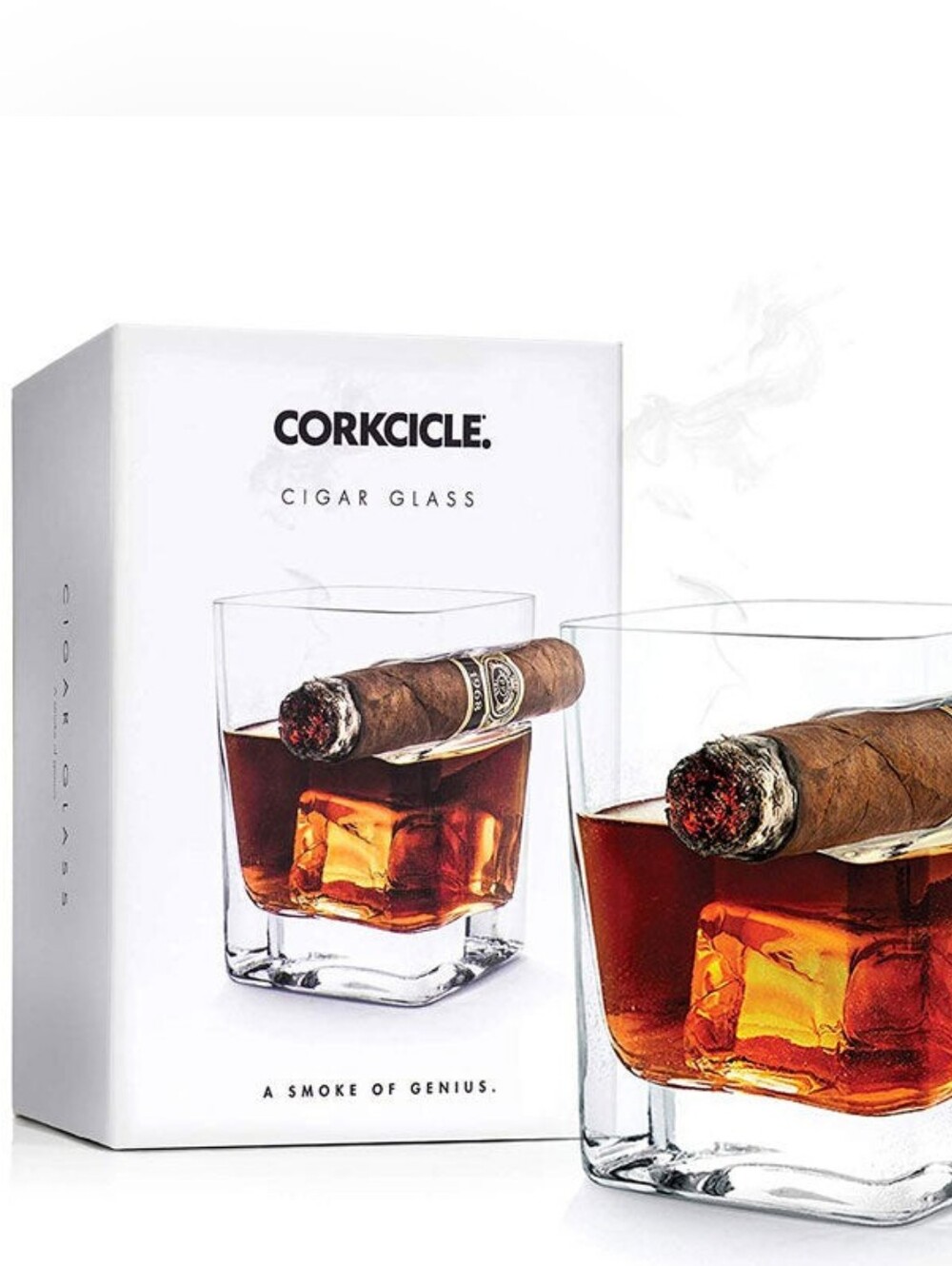 NWT Corkcicle Cigar Whiskey Glass